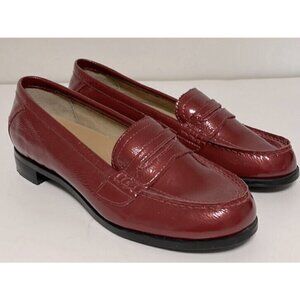 Sebago Women’s Red Cami Penny Loafer Patent Leather Size 8.5 NEW
